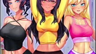 Горячий тренажерный зал - порно видео