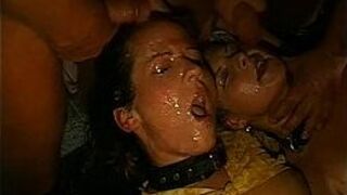 Писает втроем, игра - порно видео