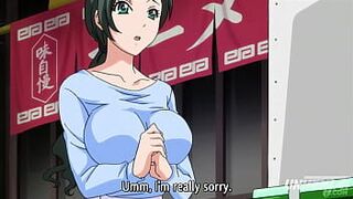 Хентай - Молодую грудастую девушку трахнул ее доктор [Без цензуры] [С субтитрами] - порно видео