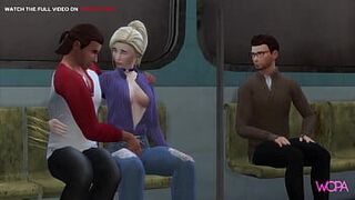 [ТРЕЙЛЕР] МЕЧТА ХОРНА СБЫВАЕТСЯ В МЕТРО - порно видео