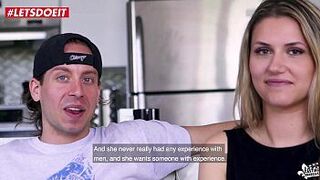 Настоящая юная соседка в порно - порно видео