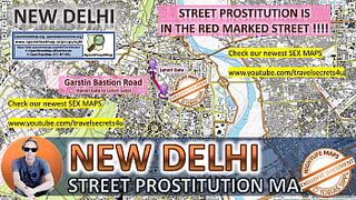 Нью-Дели, Индия, Секс-карта, Карта уличной проституции, Массажные салоны, Бордели, Шлюхи - порно видео