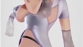 сексуальная седовласая китайская обезьяна танцует в китайском костюме (утерянные СМИ - это японский художник, я не помню имя) - порно видео